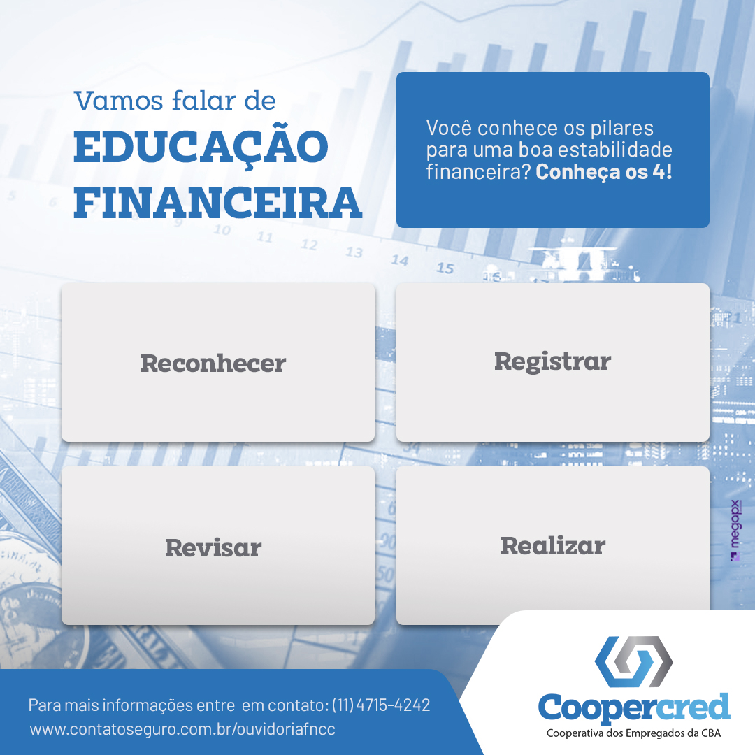 4 Pilares Para Estabilidade Financeira Coopercred CBA